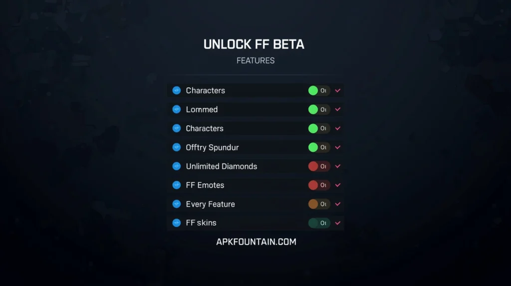 Unlock FF Beta