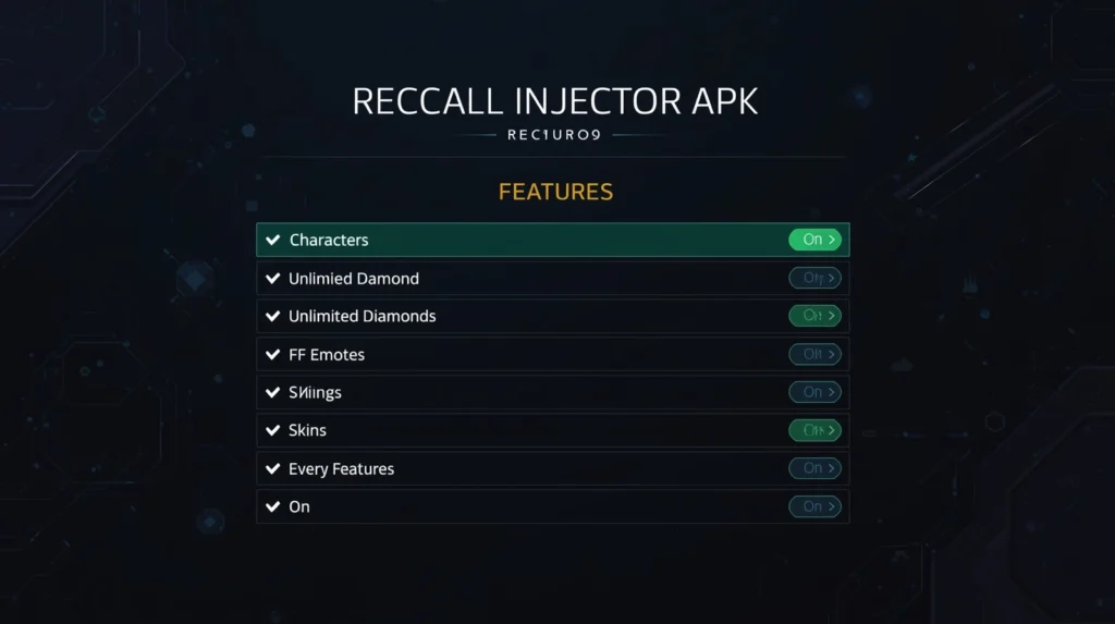 Recall Injector APK