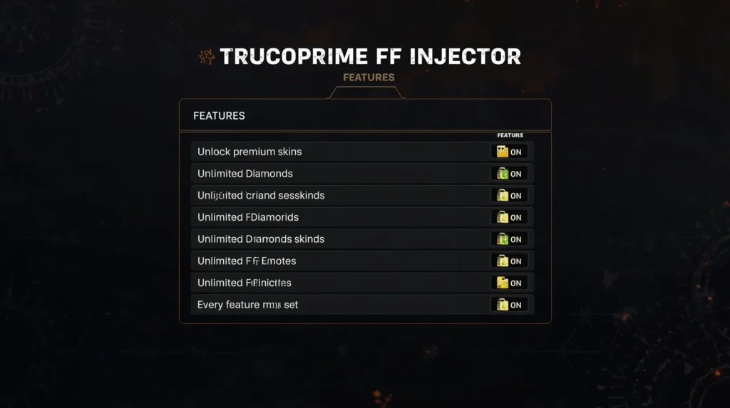 Trucoprime FF Injector.