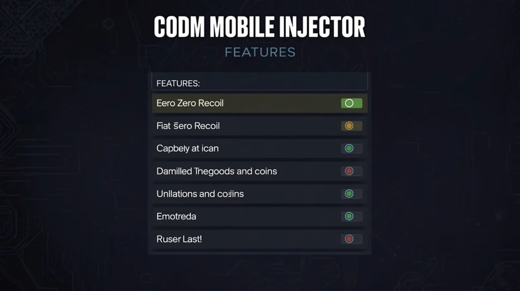 COD Mobile Injector