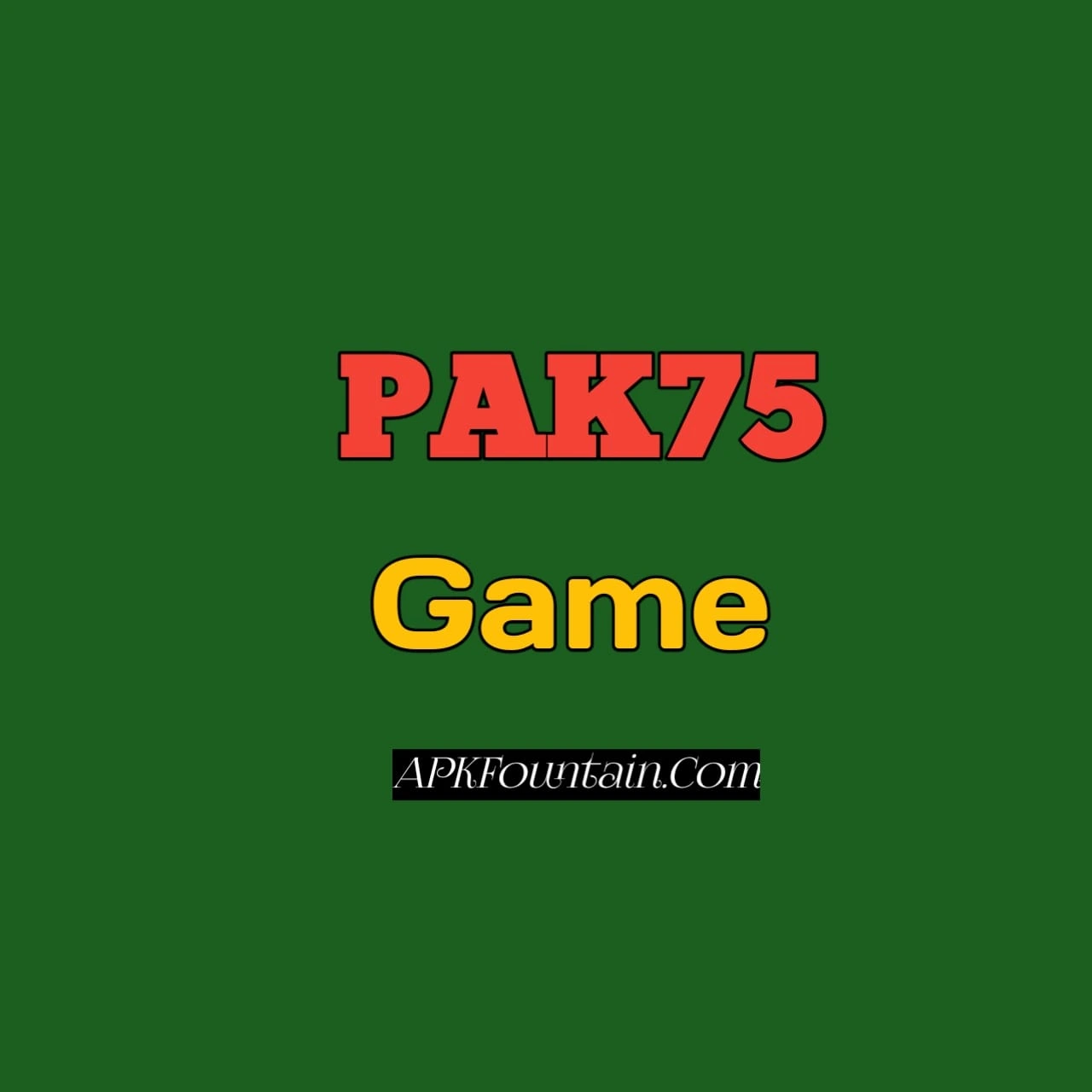 Pak75 Game